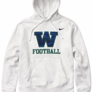 Nike Seattle Seahawks NFL football white hoodie